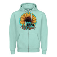 Seafoam Simply Blessed Zipper Hoodie - JahusDesignShop