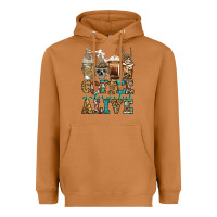 Meerkat coffee makes me feel alive skeleton coffee cups Heavyweight Hoodie - Jasminsmagicworld