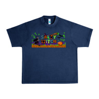 Navy salty witch libbey glass Urban Heavy Tee - BundleAndBundleShop