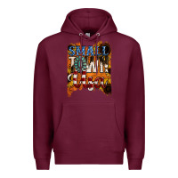 Burgundy small town usa gemstone Premium Hoodie - Jasminsmagicworld