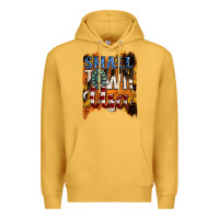 Mustard small town usa gemstone Premium Hoodie - Jasminsmagicworld