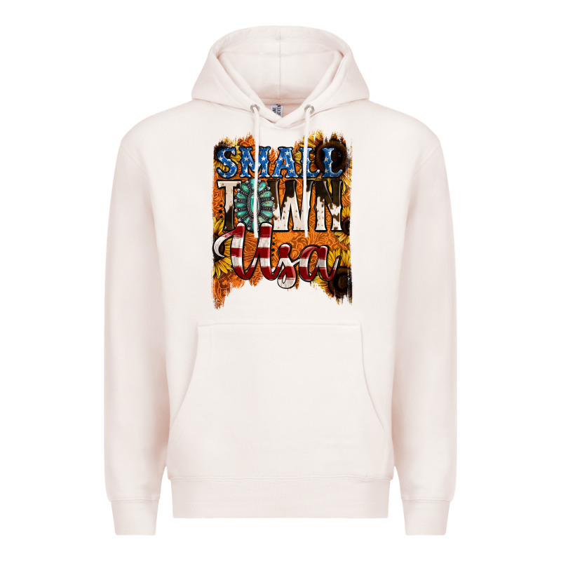 Small Town Usa Gemstone Premium Hoodie by Jasminsmagicworld | Teevron