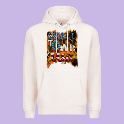 Small Town Usa Gemstone Premium Hoodie Designed By Jasminsmagicworld