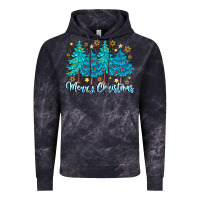 Cloud Black Merry Christmas Vintage Hoodie - CowhideDigitalArt