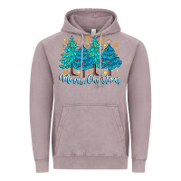 Vintage Zinc Merry Christmas Vintage Hoodie - CowhideDigitalArt