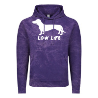 Cloud Purple Doxie Low Life Vintage Hoodie - artisFamous