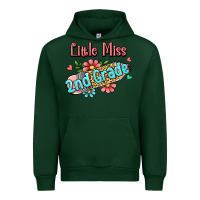 Forest Green little miss second grade Urban Hoodie - Jasminsmagicworld