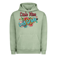 Pigment Oil Green little miss second grade Urban Hoodie - Jasminsmagicworld