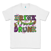 White drink drank drunk mardi gras olivia Classic Tee - OliviaCreatesArt