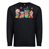 Black summer coffee cups Premium Sweatshirt - Jasminsmagicworld