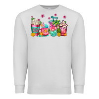 Dove Grey summer coffee cups Premium Sweatshirt - Jasminsmagicworld