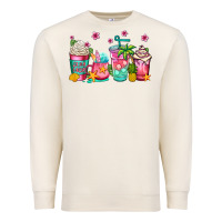 Sandshell summer coffee cups Premium Sweatshirt - Jasminsmagicworld