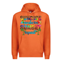 Carrot sunrise sunburn sunset repeat Premium Hoodie - Artiststas