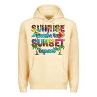 Pina Colada sunrise sunburn sunset repeat Premium Hoodie - Artiststas