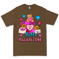 Cacao Hello Valentine Valentine's Day Coffee Mug Premium Tee - FaDigitalArtStudio