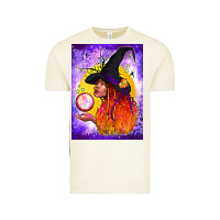 Vintage Arctic witch with crystal ball air freshener Vintage Tee - BundleAndBundleShop
