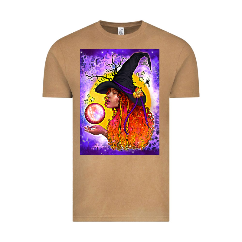 Witch With Crystal Ball Air Freshener Vintage Tee by BundleAndBundleShop | Teevron