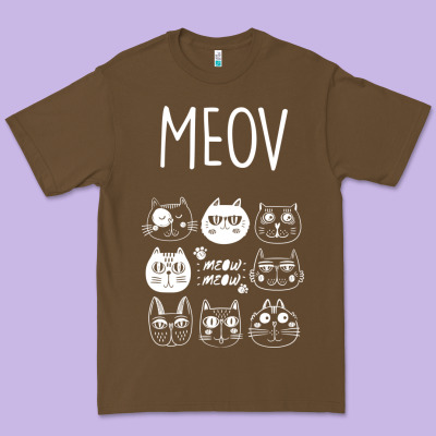 Meow Premium Tee Designed By Bettercallsaul