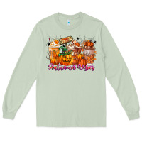 Matcha Thanks A Latte Autumn Vibes Long Sleeve Tee - CowhideDigitalArt