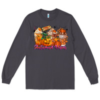Smoke Thanks A Latte Autumn Vibes Long Sleeve Tee - CowhideDigitalArt