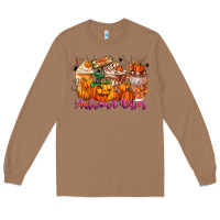 Toasted Coconut Thanks A Latte Autumn Vibes Long Sleeve Tee - CowhideDigitalArt