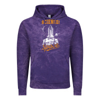 Cloud Purple Science: Because You Can't Pray This Shit Into Space Vintage Hoodie - artisFamous