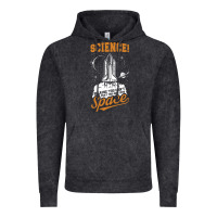 Vintage Black Science: Because You Can't Pray This Shit Into Space Vintage Hoodie - artisFamous