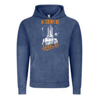 Vintage Denim Science: Because You Can't Pray This Shit Into Space Vintage Hoodie - artisFamous