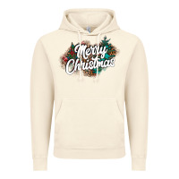 Vintage Artic Merry Christmas Vintage Hoodie - CowhideDigitalArt