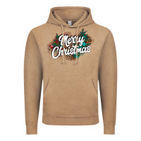 Vintage Coffee Merry Christmas Vintage Hoodie - CowhideDigitalArt