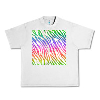Lunar Rock watercolor rainbow zebra seamless pattern Urban Heavy Tee - BundleAndBundleShop