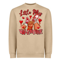 Mushroom little miss valentine afro kid sneakers Heavyweight Sweatshirt - RanaPortraitStore