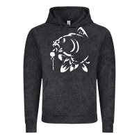 Vintage Black carp fishing Vintage Hoodie - artisFamous