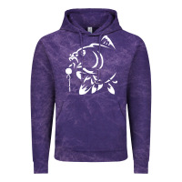 Cloud Purple carp fishing Vintage Hoodie - artisFamous