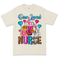 Bone One Loved Nurse Valentines Day Frappe Coffee Premium Tee - FaDigitalArtStudio