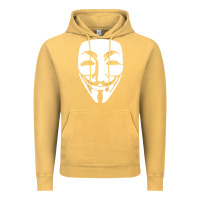 Vintage Mustard anonymous misteryous Vintage Hoodie - artisFamous