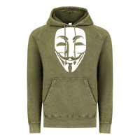 Vintage Olive anonymous misteryous Vintage Hoodie - artisFamous