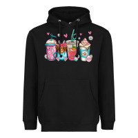Black easter longhaired cow coffee cups Heavyweight Hoodie - Jasminsmagicworld