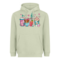 Matcha easter longhaired cow coffee cups Heavyweight Hoodie - Jasminsmagicworld