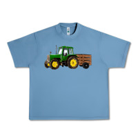 Pebble Blue farm tractor Urban Heavy Tee - RanaPortraitStore