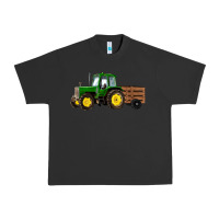 Pigment Black farm tractor Urban Heavy Tee - RanaPortraitStore
