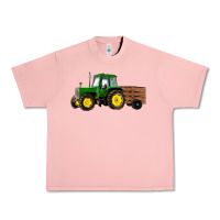Salmon farm tractor Urban Heavy Tee - RanaPortraitStore