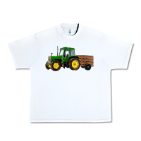 White farm tractor Urban Heavy Tee - RanaPortraitStore