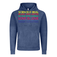 Vintage Denim Anti Trump Science is Real Black Lives Matter T shirt Vintage Hoodie - artisFamous