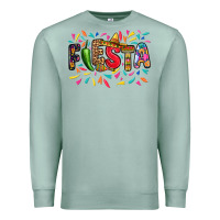 Seafoam Fiesta Premium Sweatshirt - RanaPortraitStore