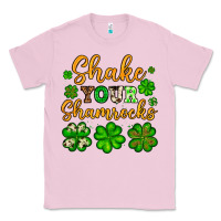 Bubblegum Pink St. Patrick's Shake your shamrocks Classic Tee - OliviaCreatesArt