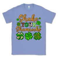 Colony Blue St. Patrick's Shake your shamrocks Classic Tee - OliviaCreatesArt