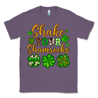 Lavender St. Patrick's Shake your shamrocks Classic Tee - OliviaCreatesArt