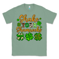 Sage St. Patrick's Shake your shamrocks Classic Tee - OliviaCreatesArt