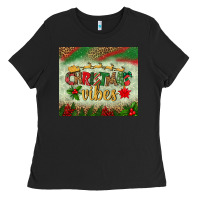 Black christmas vibes tumbler Ladies Tee - BundleAndBundleShop